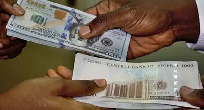 Naira appreciates by 0.07% against dollar at official market