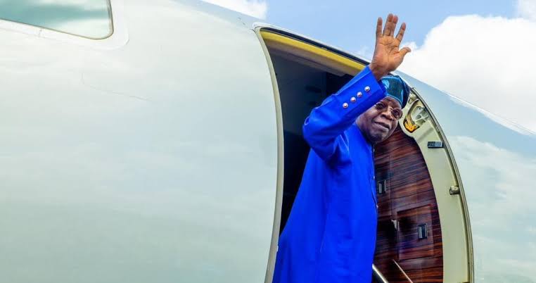 Annual Leave: Tinubu Flies to UK to Have Some Rest, Amidst Economic Woes
