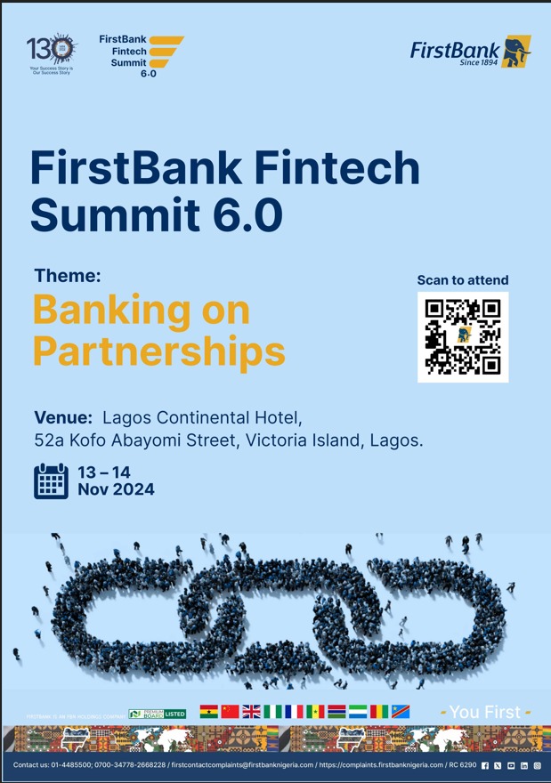 FirstBank Host Fintech Summit 6.0, Launches Fintech Innovators Pitch Programme