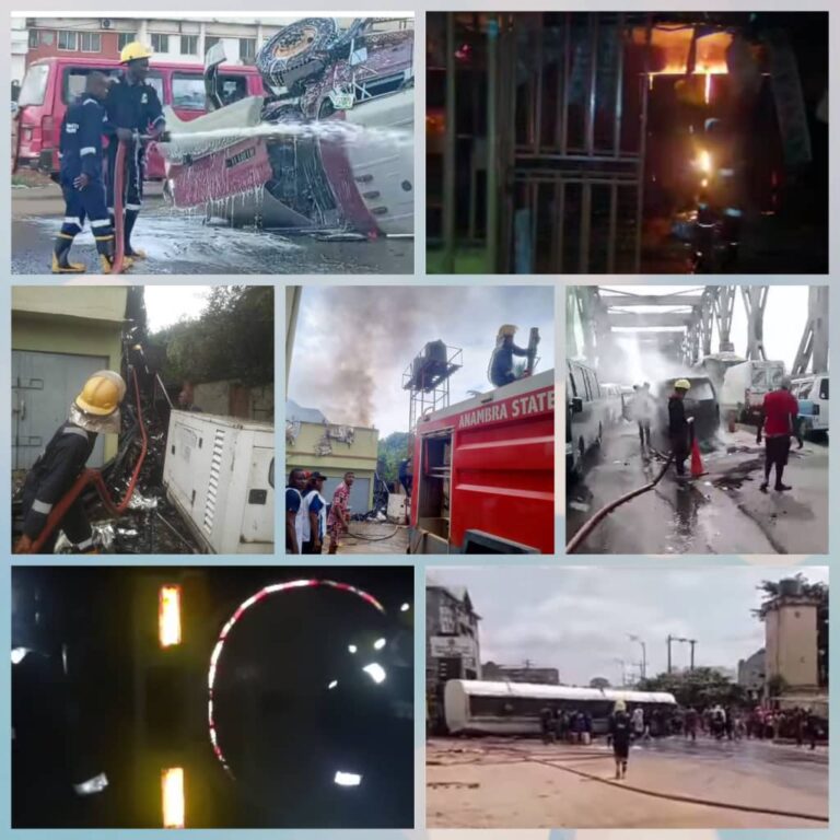 How Anambra Fire Service Saved Countless Lives and Property in October: A Review (Videos)