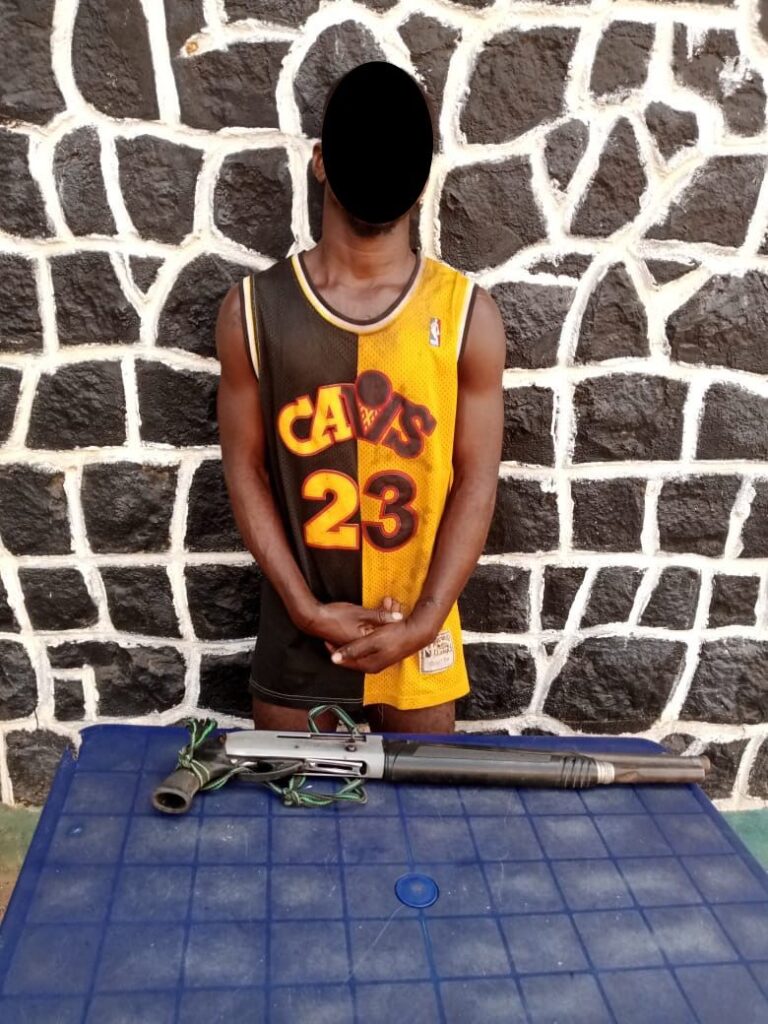 But I’m a Vigilante Member — Suspected Criminal Arrested with Gun in Anambra