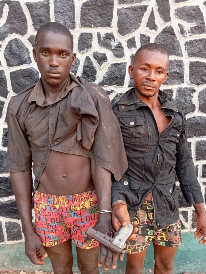 Anambra JTF Burst Criminal Gang Arrest 2 Over Sit At Home Order 