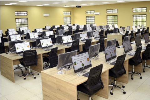 Inside the Engineering design studios and ICT hub at Federal University of Technology, Owerri (FUTO)