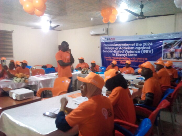 Ebonyi GBV Taskforce, CSOs and other participants during the workshop