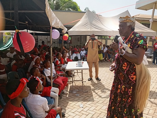 Emeka Anyaoku Advocates for Reading Culture among Children