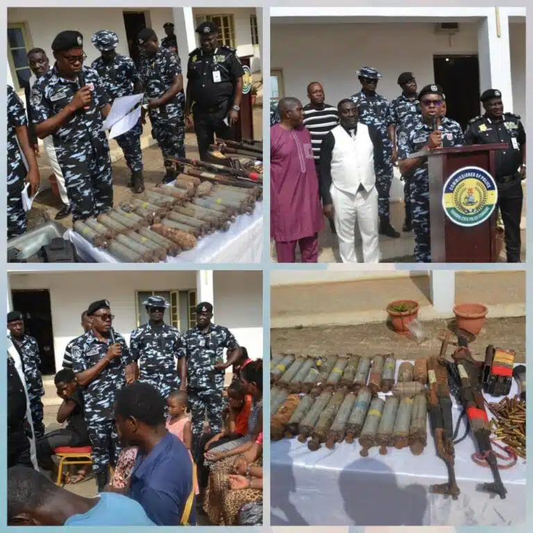 Police Arrest 300 Suspects, Recover 43 Bombs, 40 Stolen Vehicles in Anambra