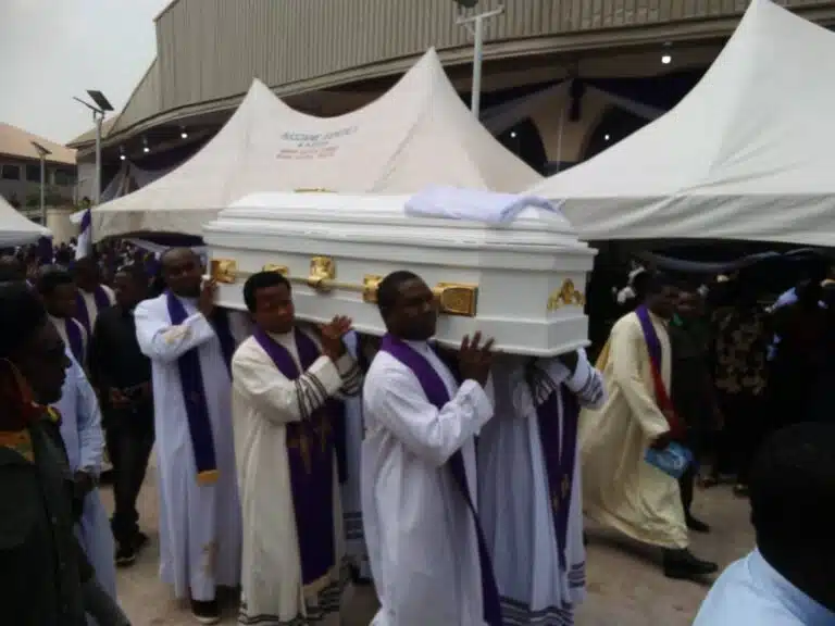 Tears, prayers as Anambra Catholic Priest killed by gunmen is laid to rest