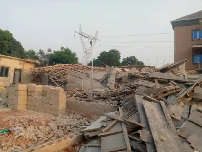 ACTDA Commences Rescue Operations At The Site Of Collapsed 3 Storey Building In Anambra