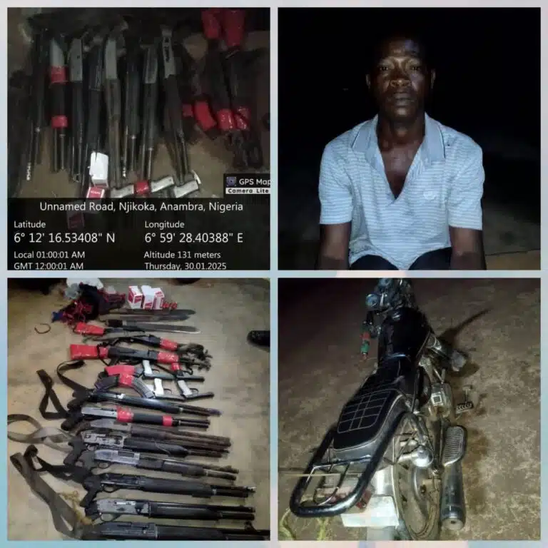 Guns, Charms, Others Recovered As Agụnechemba Bursts Another Hideout in Anambra