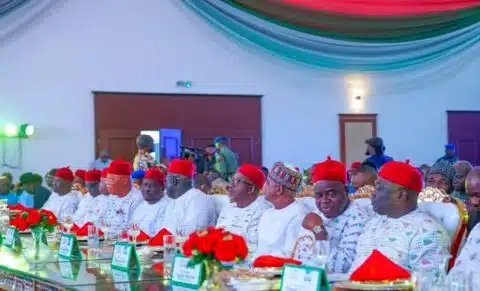 PDP Governors Celebrate Unity and Development at Gala Night in Asaba