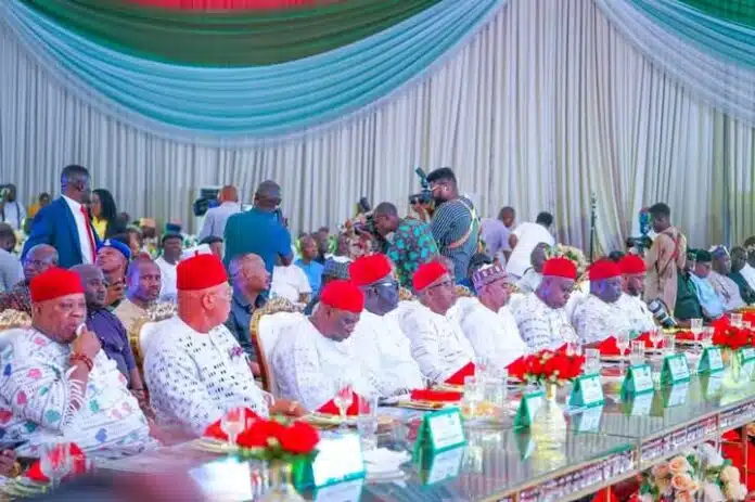 PDP Governors Celebrate Unity and Development at Gala Night in Asaba