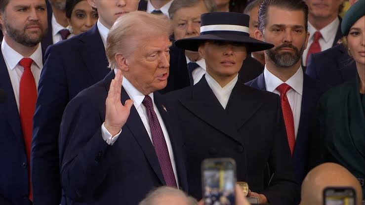 BREAKING: Trump Sworn-in as 47th US President, Declares “Golden Age”