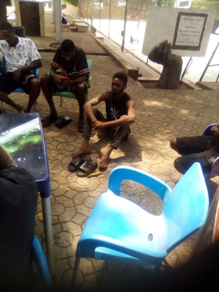 Man who attempted to use mother for money spinning ritual arrested inside Onitsha Sports Club allegedly burying charms