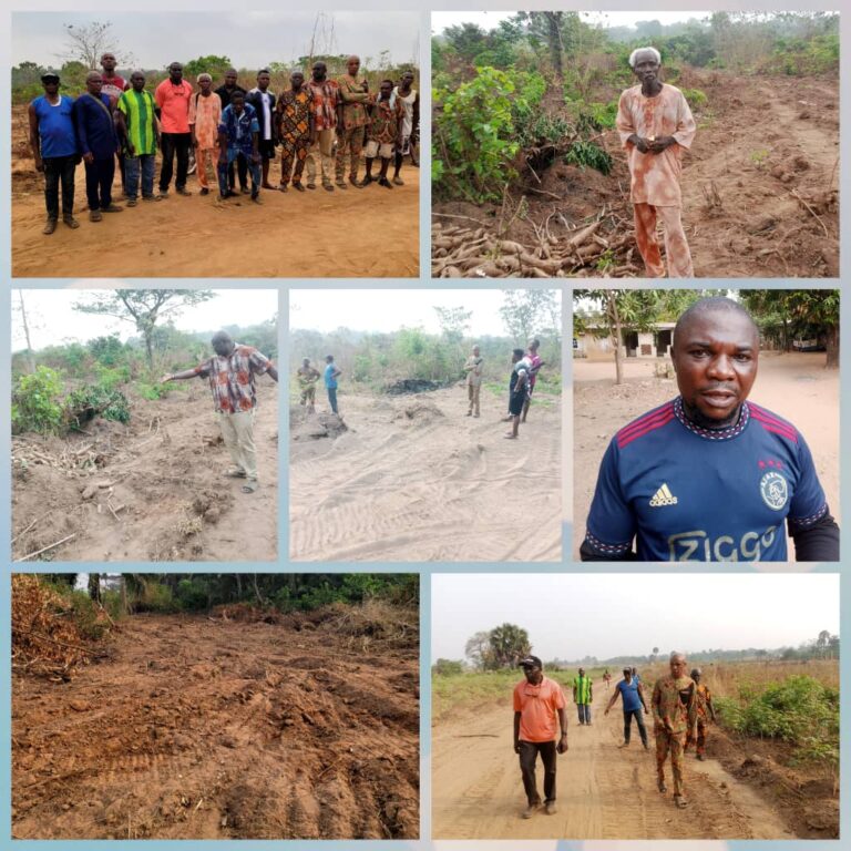 Achalla Enugwu-Agidi Ancestral Lands, Crops, Bulldozed by Unauthorized Estate Developers