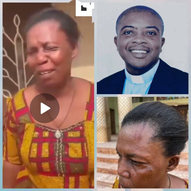 Catholic Priest Brutalizes Anambra Widow for Asking for Salary Increment (Video)