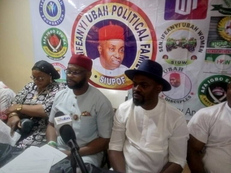 Late Sen Ifeanyi Ubah Political Family Denies Support To Any Guber Aspirant Warns Against Swindlers