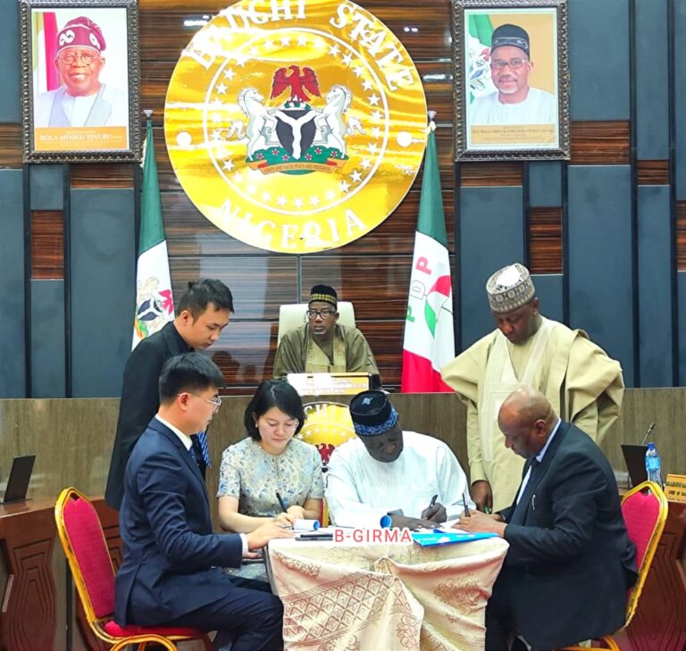 Bauchi State Government Signs MOU with China’s Shandong Minsheng Group to Boost Economic Growth