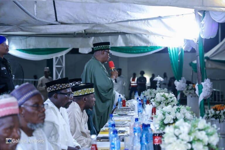 Governor Bala Mohammed Hosts Islamic Scholars for Ramadan Iftar in Government House Bauchi