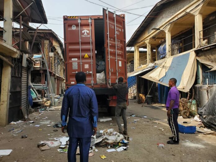 NAFDAC mops up 50 trailer loads of counterfeit drugs, recover riffles from Onitsha drug market