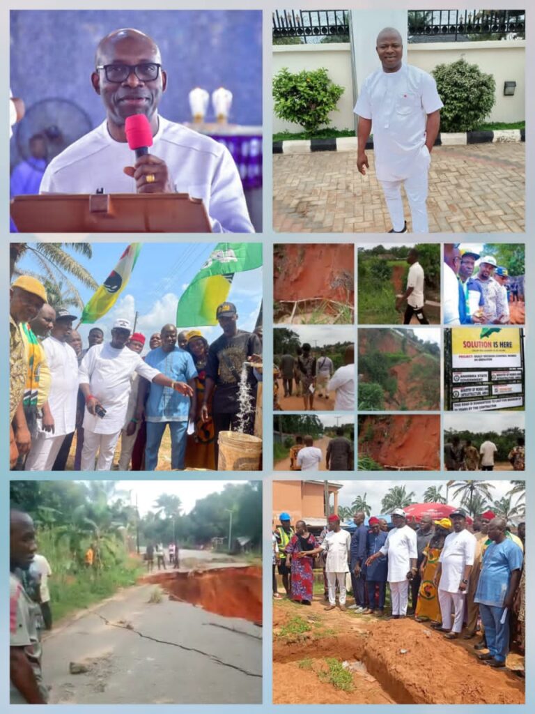 Ebenator Fetes Soludo on 3rd Year Anniversary, Lauds His 1st Phase Intervention on Community’s Erosion Gully