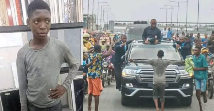 Teenager Who Stood in Front of Peter Obi’s Convoy Regains Freedom After Months in Kirikiri on Trumped-Up Charges