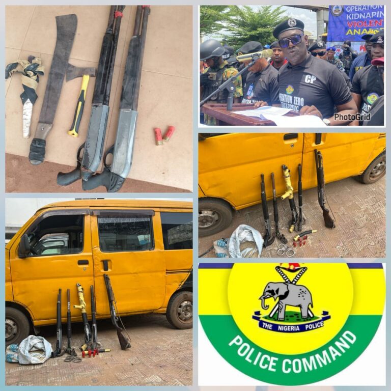 Easter: Anambra Police Intensify Patrols, Foil Kidnap Plot, Recover Firearms in Rice Bag