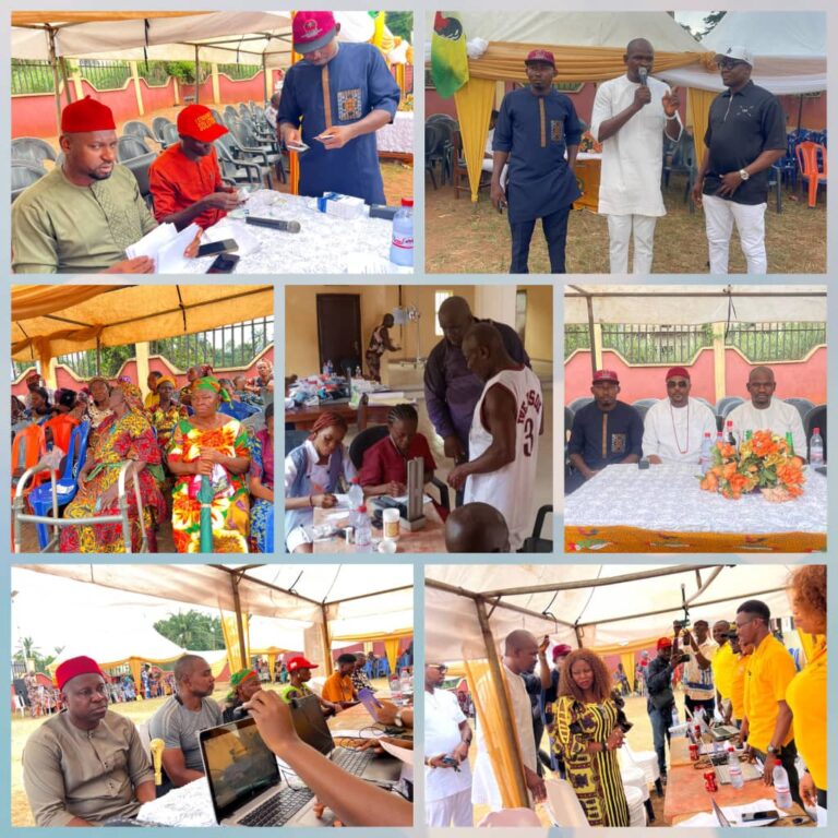 Accessible Healthcare Is a Right, Not a Privilege — Hon. Mbadiugha, Enrolls Over 250 into Anambra Health Insurance