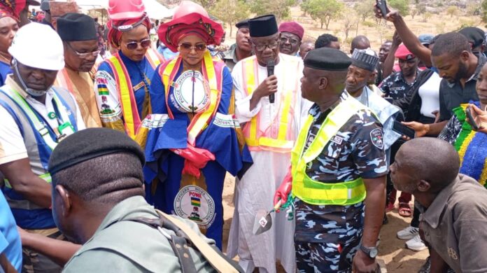IGP’s Wife commissions POWA Model Children School in Bauchi community, Lays foundation stone for the establishment of the POWA Secondary School