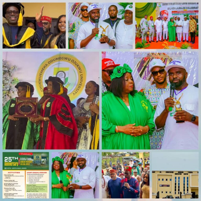 COOU@25: SFC Celebrates Soludo’s Wife, National Convener on Prestigious Awards