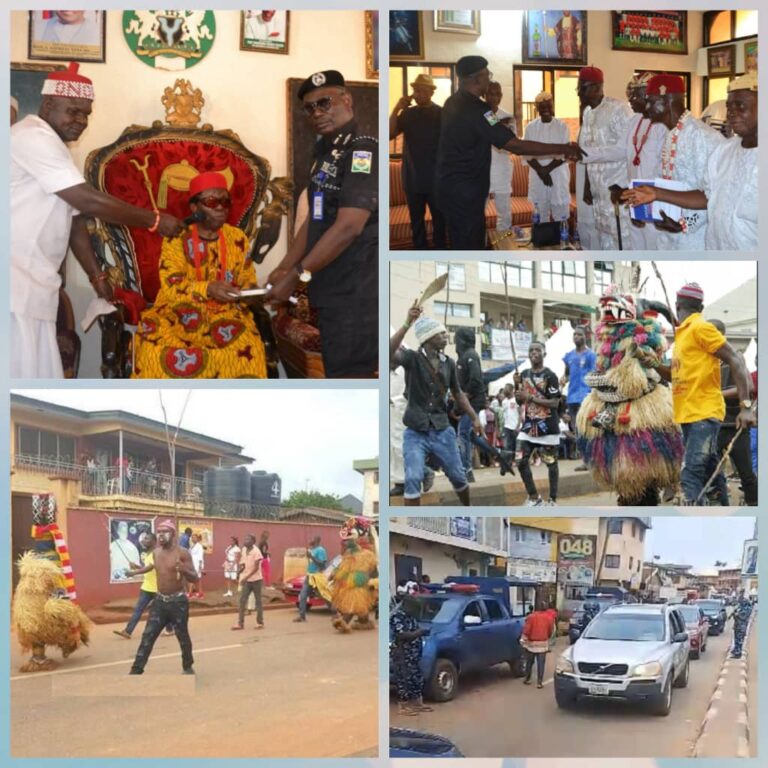 Imoka: Igwe Nwosu Earns Police Commendation as Awka Sets Security Example for Anambra