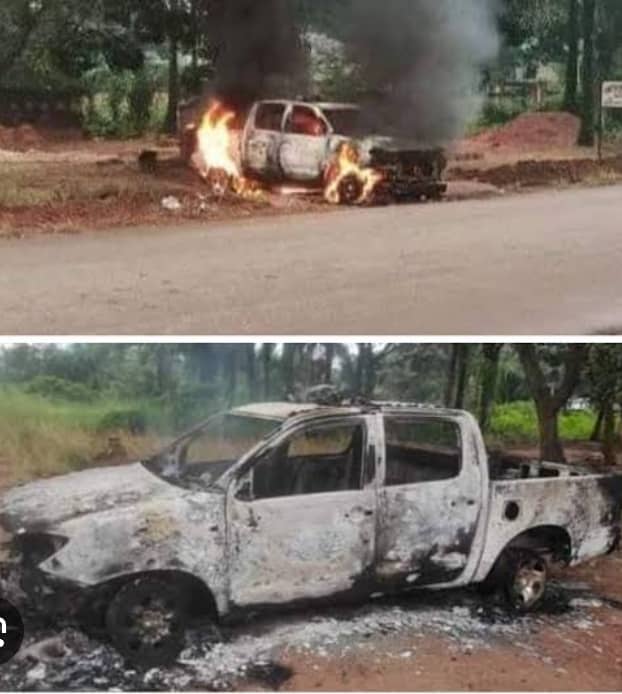 Police React as Gunmen Attack Security Office in Anambra, Kill One, Burn Vehicle