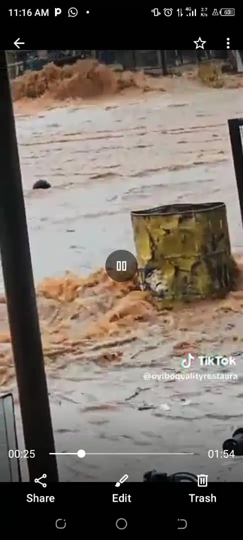 Soludo Storm Onitsha As Flood Submerges 2,000 Buildings