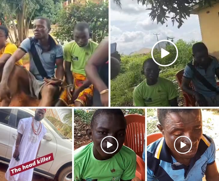 In Anambra, Udo Ga-Achị Operatives Arrest Human Parts Dealers Who Butchered Okada Rider, Sells His Body Parts (Video)