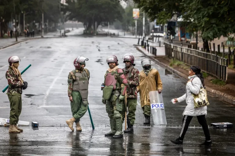 Two killed after Kenya police shoot at antigovernment protesters: Official