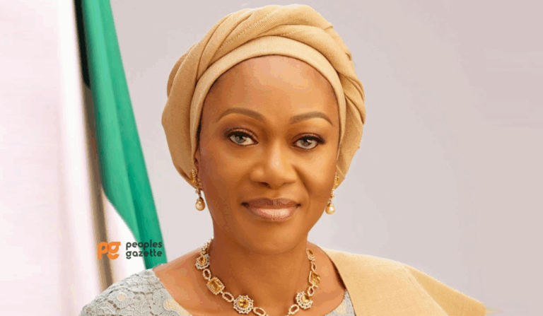 Nigerians mock Remi Tinubu for campaigning for her husband’s second term on Facebook
