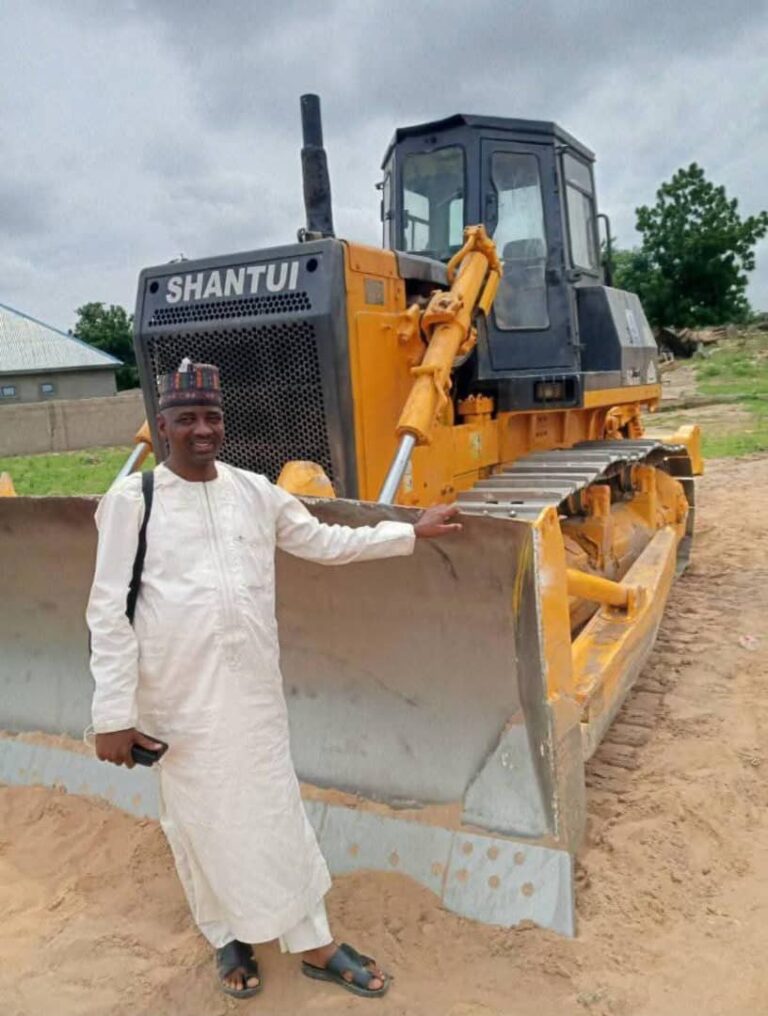 Hon. Ali Isah JC Flags Off Road Construction Linking Cottage Hospital in Bambam