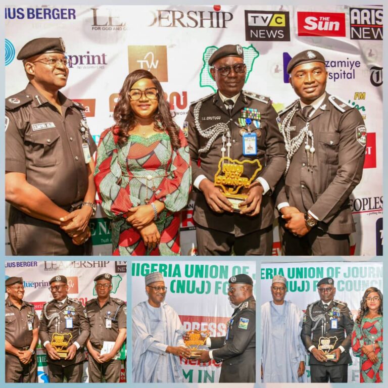 BREAKING: Anambra Police Commissioner Wins Best Crime Fighter, Man of the Year 2025