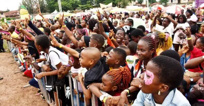 Caption: Cross Section of Participants at the event