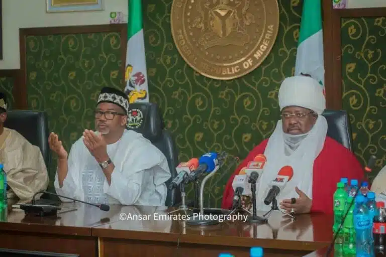 Governor Bala Mohammed Felicitates Emir of Bauchi on 15th Anniversary of Ascension