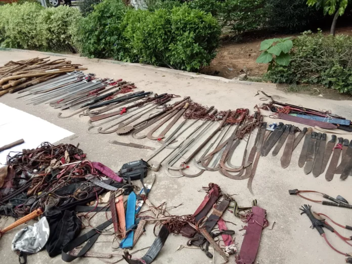 Police recover arms, cash during by-elections in Kano, arraign suspects
