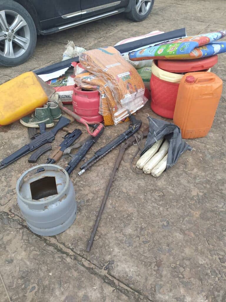 4 Neutralized 1 Kidnap Victim Rescued, 4 Vehicles Recoverd As Police; Agunechemba Burst Gunmen Camps In Anambra 