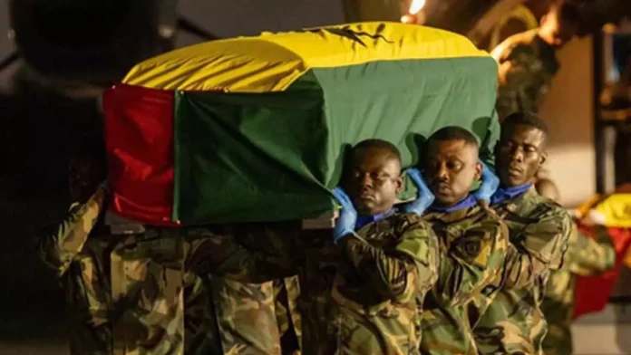 Ghana: Funeral held for army helicopter crash victims