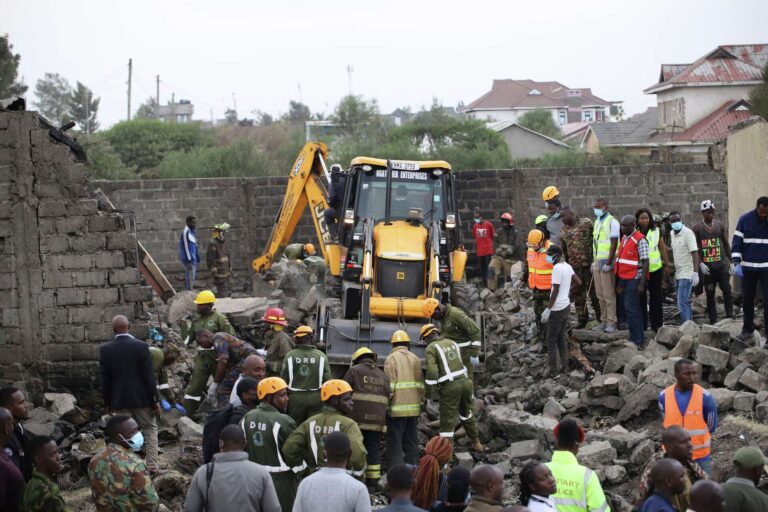 Air ambulance crashes near Kenya's capital killing 6