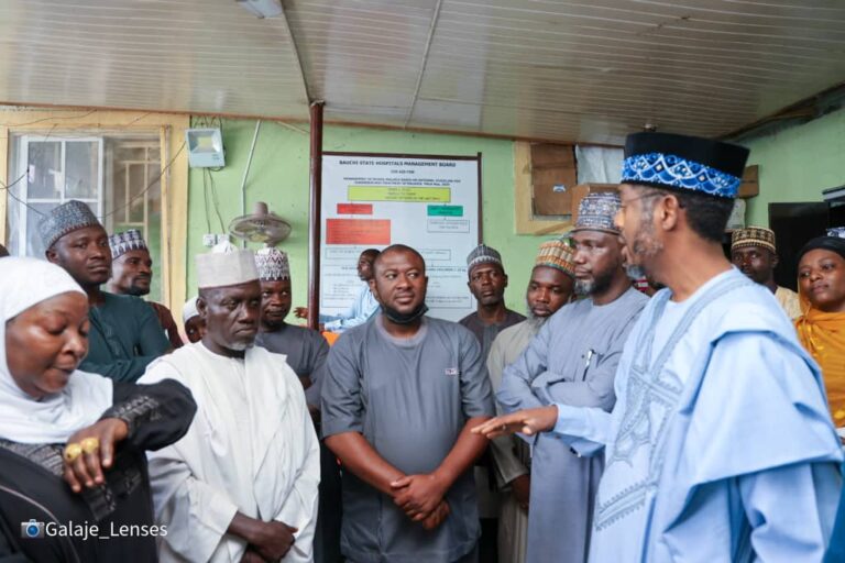 Bauchi LGA Chairman And Hospital Management Board Inspect Local Health Facilities