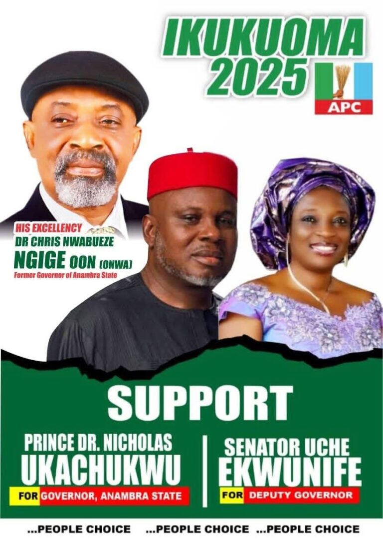Anambra 2025: Stop Using My Pictures in Your Campaign Posters — Ngige Allegedly Warns Ukachukwu