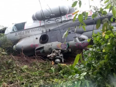 Ghana ministers, ruling party official killed in army helicopter crash