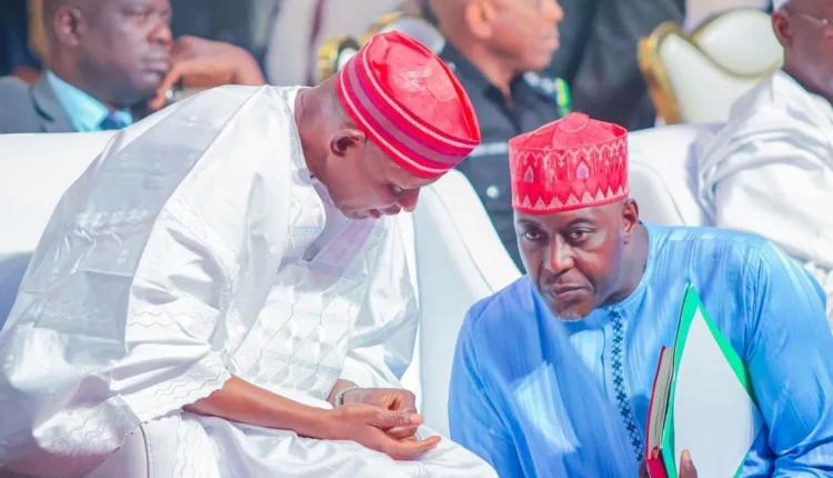 Gov. Yusuf with Abdullahi Rogo