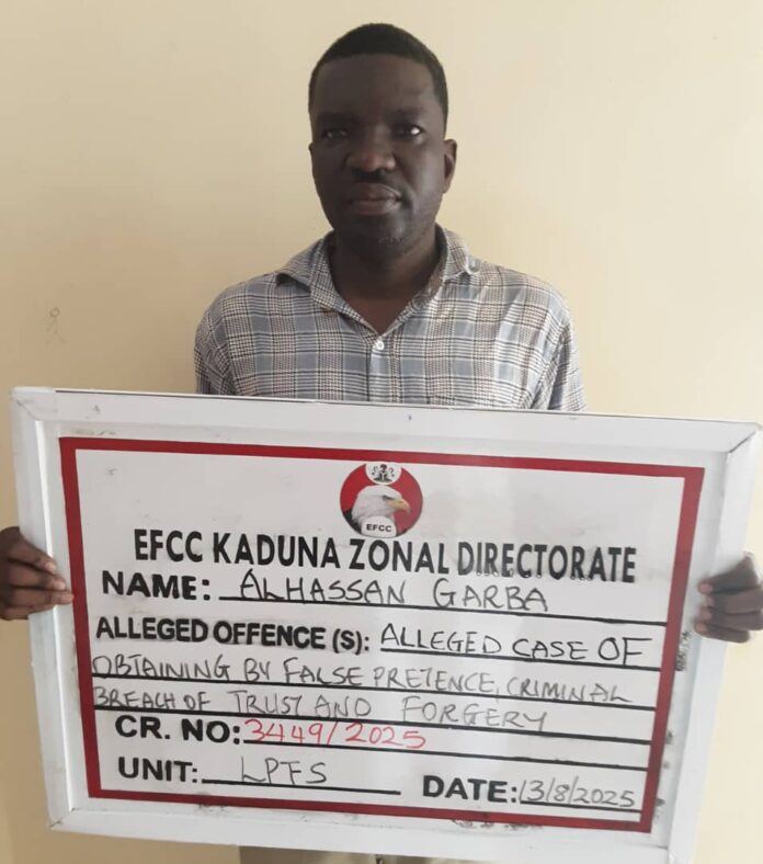 EFCC Arrests Man Over Alleged Multiple Land Racketeering in Kaduna
