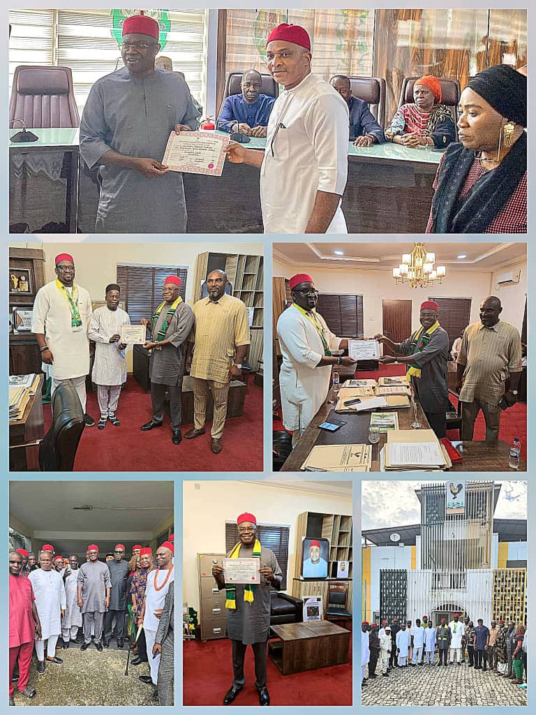 Breaking: Nwachukwu Receives Certificate of Return as Anambra South Senator-Elect
