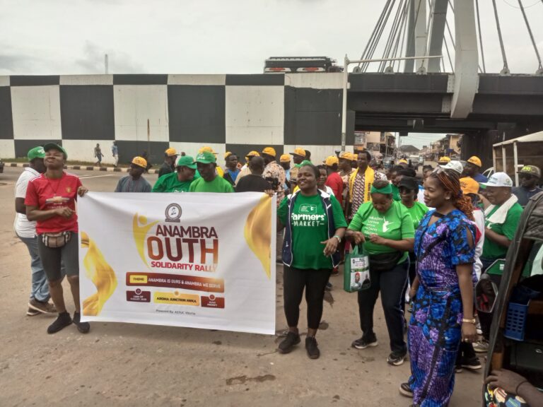 Anambra Youths Protest Demands To Dissolve Agunechemba Security Squad